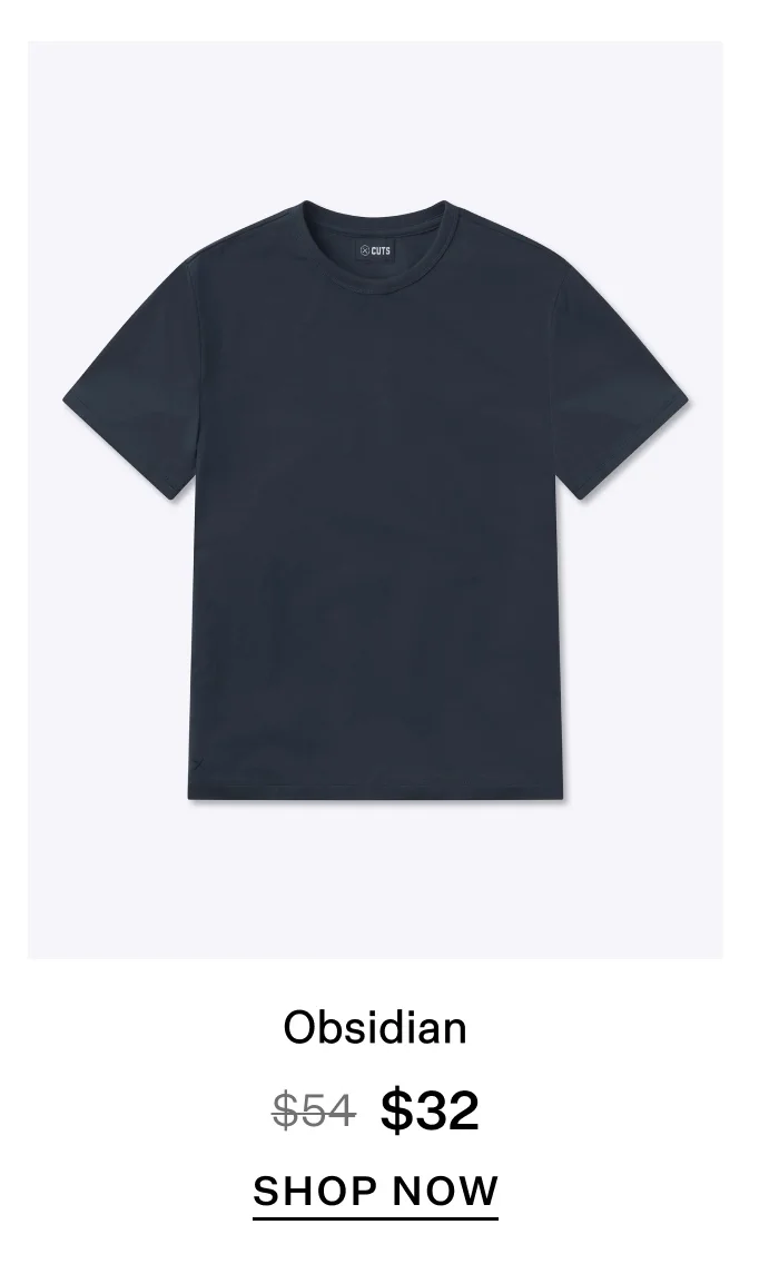 AO Forever Tee - Obsidian