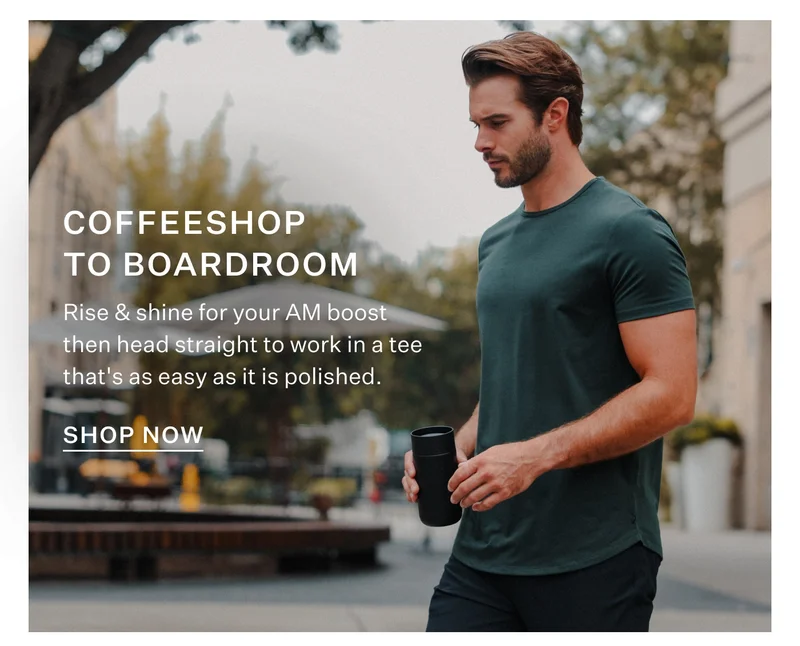 AO Forever Tee - Coffeeshop to Boardroom