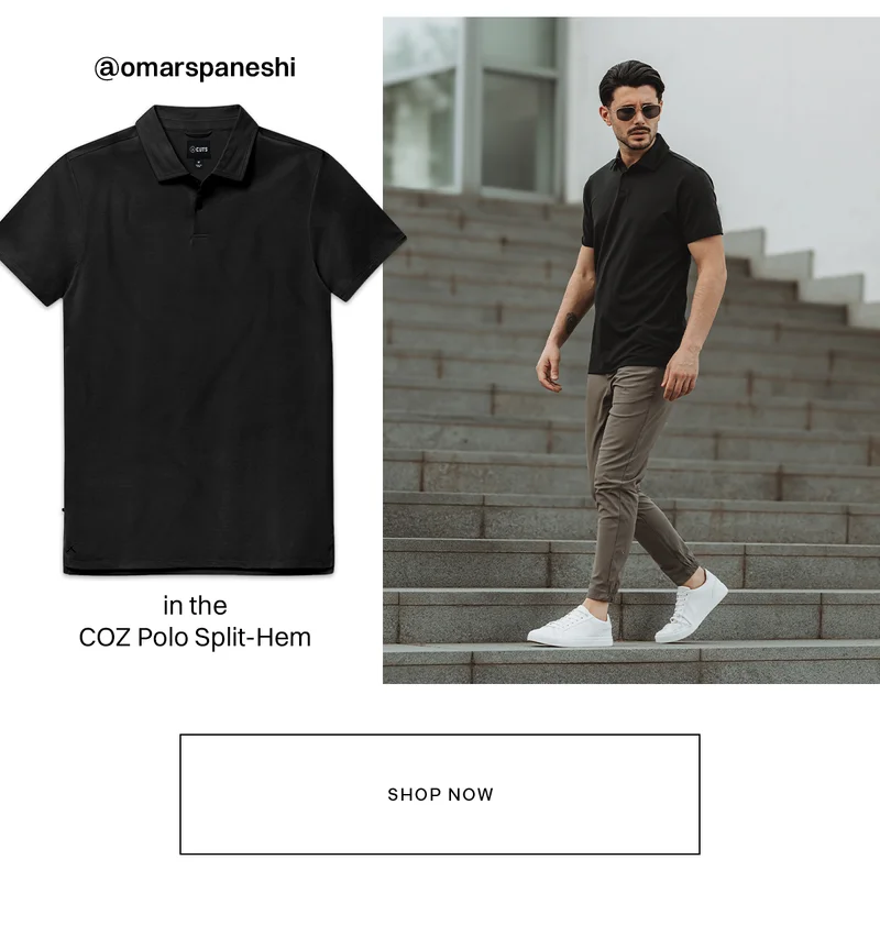 COZ Polo Split-Hem