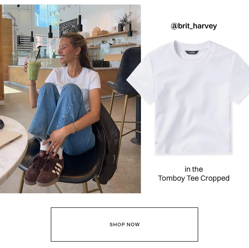 Tomboy Tee Cropped