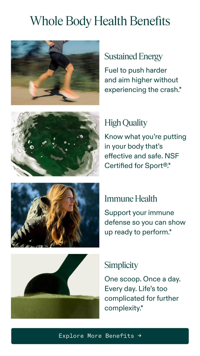 Whole Body Health Benefits