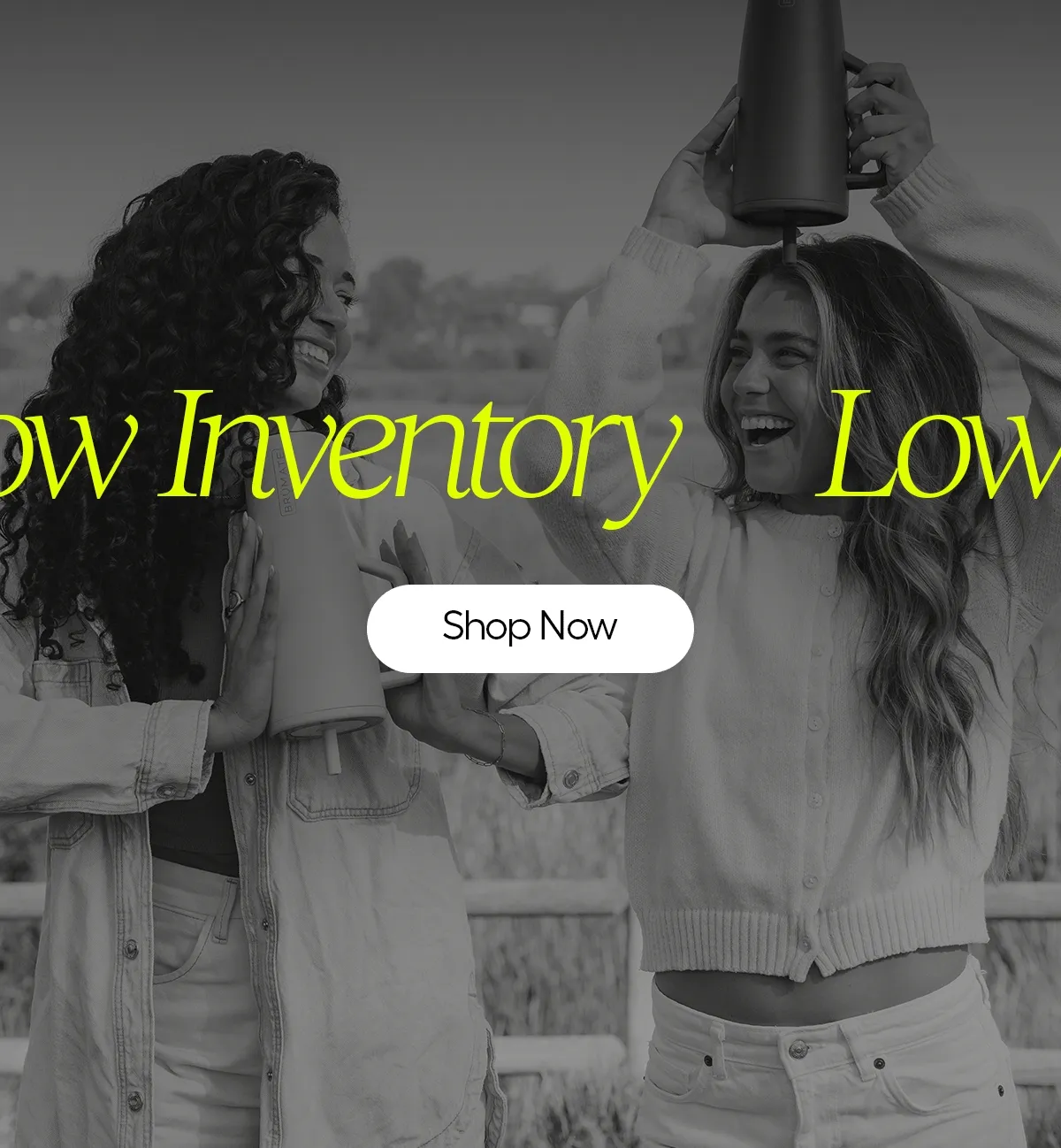 Low Inventory - Shop Now