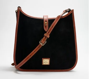 Dooney & Bourke Suede Messenger Crossbody