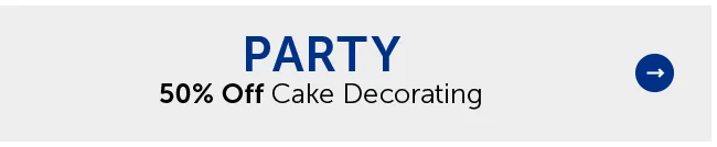 Party - 50% Off Cake Decorating