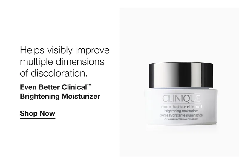 Helps visibly improve multiple dimensions of discoloration. | Even Better Clinical™ Brightening Moisturizer | Shop Now