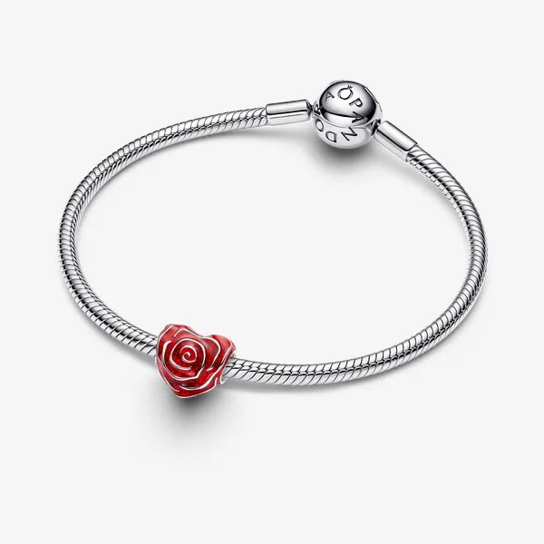 Rose Heart Charm