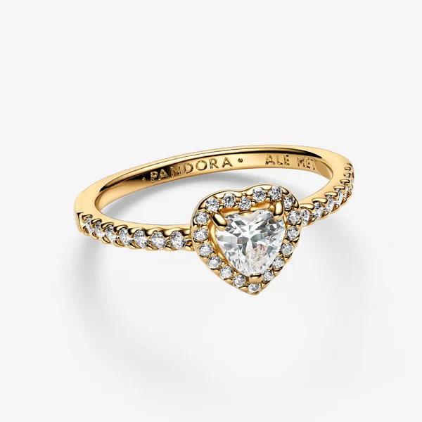 Elevated Heart Ring