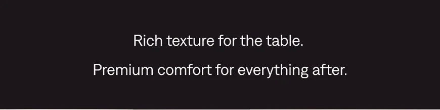 Rich texture