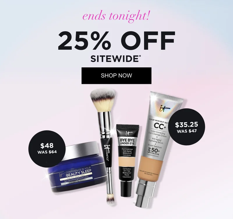 25% Off Sitewide + Extra 15% Off
