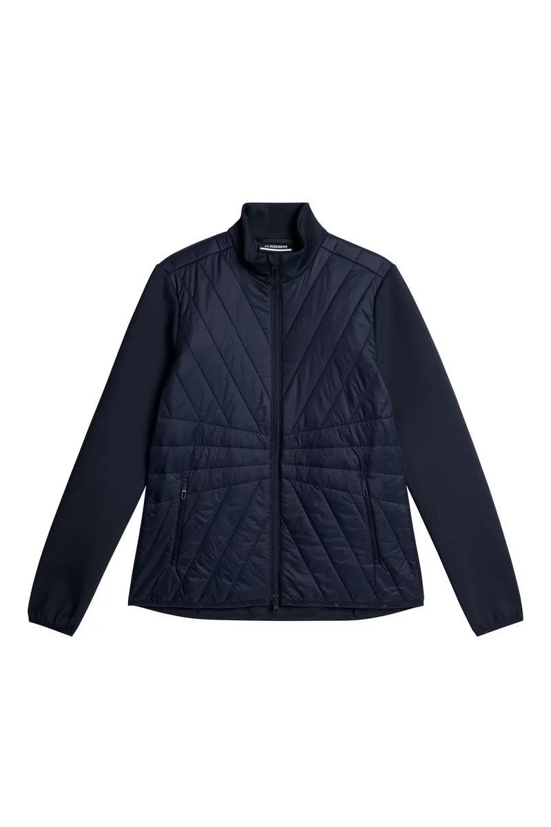 Image of Holma Quilt Hybrid Jacket / JL Navy