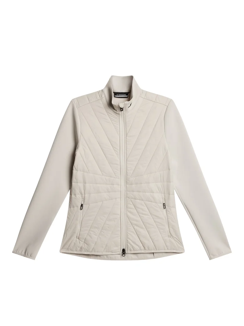 Image of Holma Quilt Hybrid Jacket / Moonbeam