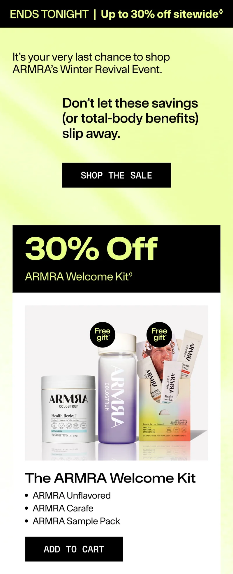 ARMRA Welcome Kit