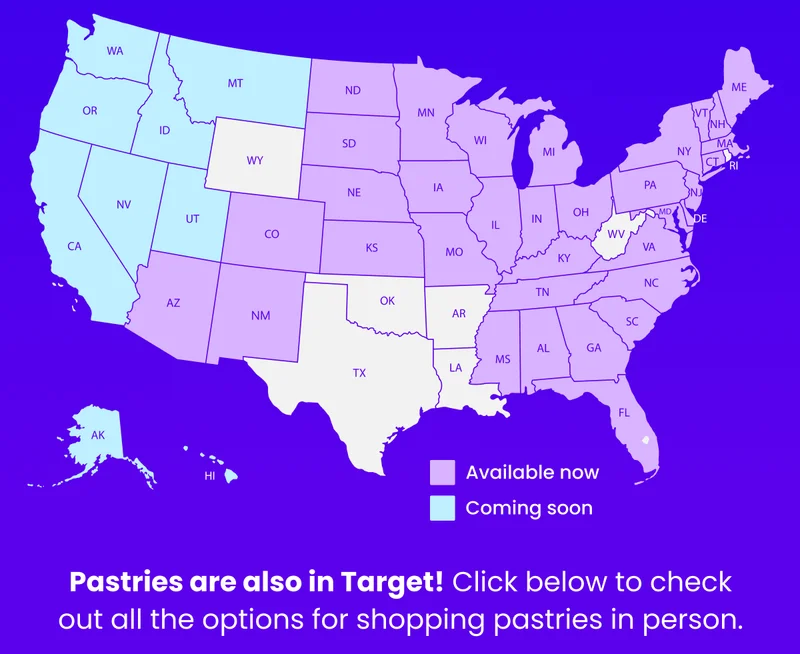 Pastries are also in Target!