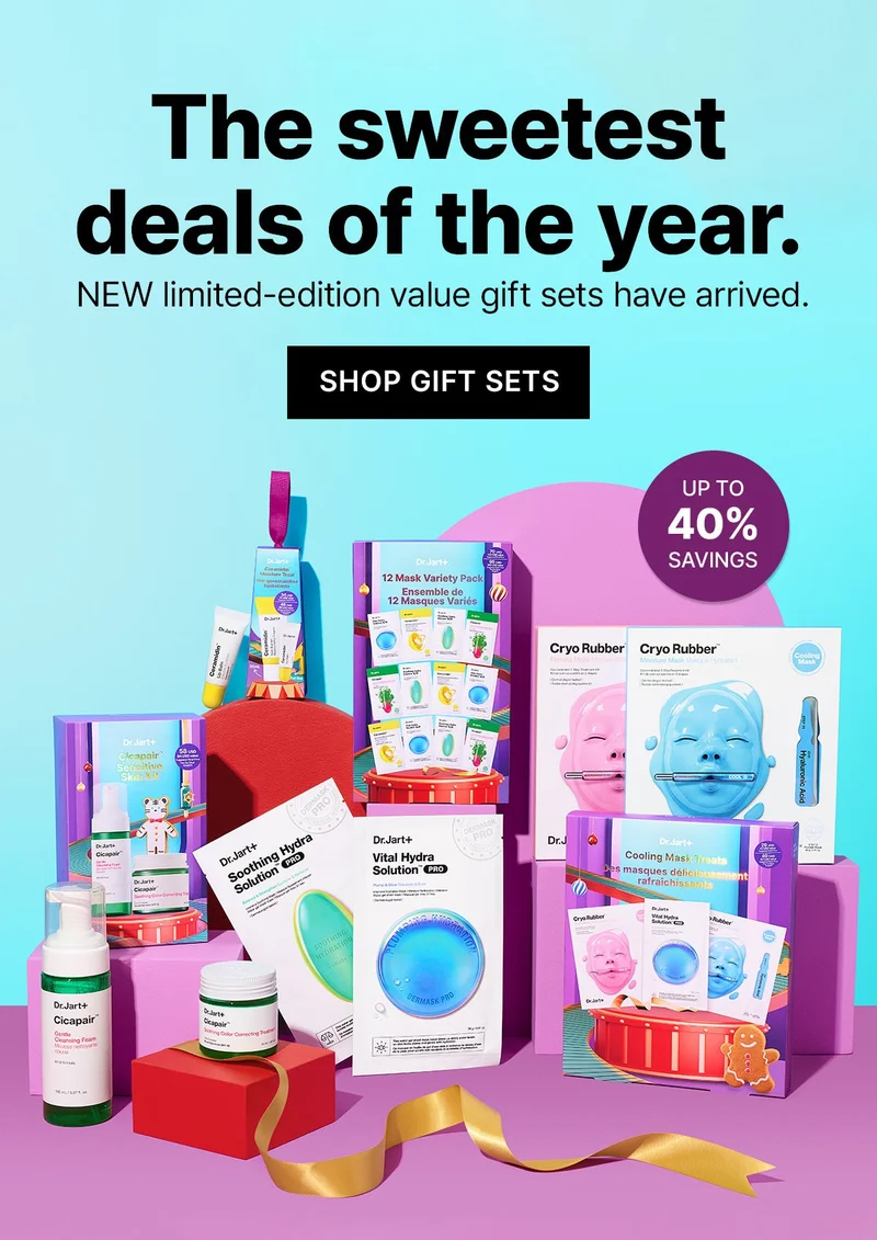 Calling all sensitive skin types. Get 3 free Cicapair full sizes with orders $65+.