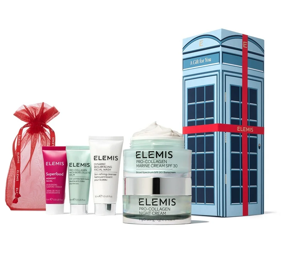 ELEMIS Pro-Collagen Marine Cream AM/PM Set with Discovery Kit