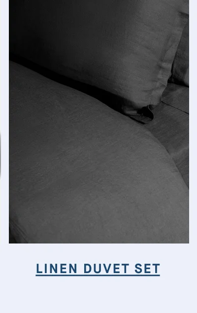 HERITAGE LINEN DUVET SET