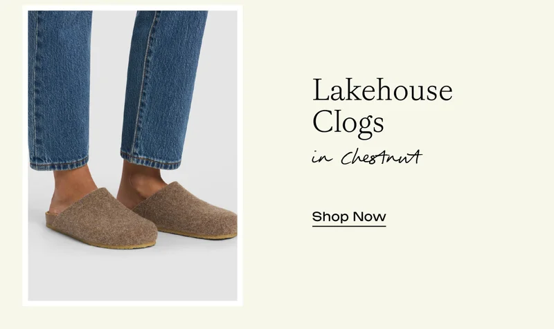 Lakehouse Clog in Chestnut - Shop Now