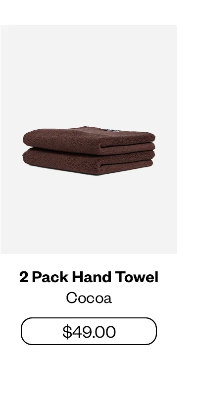 2 Pack Hand Towel