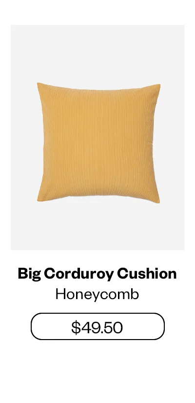 Big Corduroy Cushion