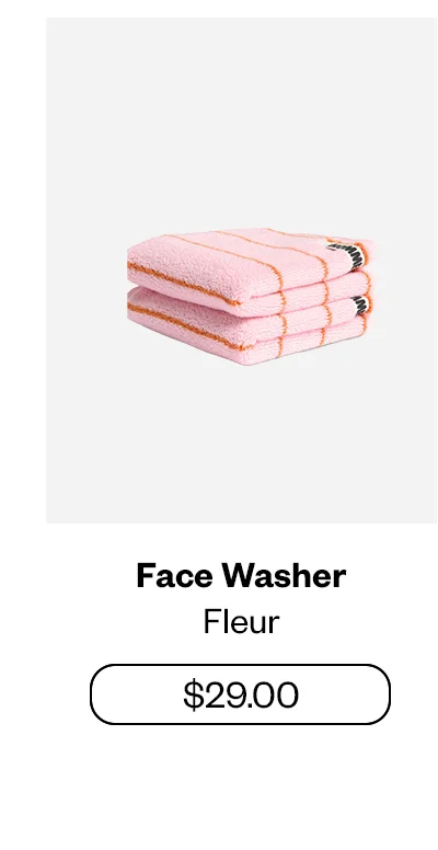 Face Washer - Fleur