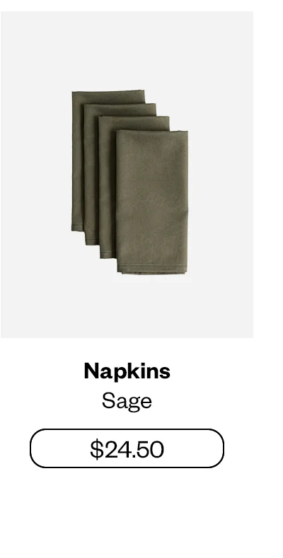 Napkins - Sage