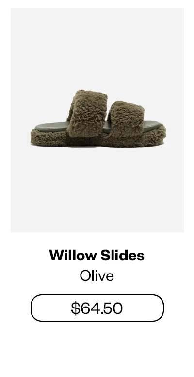 Willow Slides - Olive