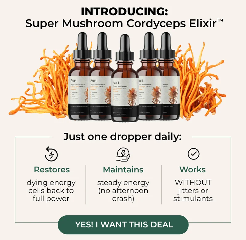 INTRODUCING: Super Mushroom Cordyseps Elixir.