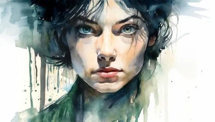 Expressive Portraits in Watercolor: Capturing Emotion and Character