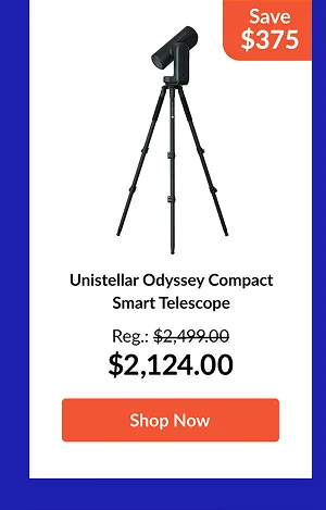 Unistellar Odyssey Compact Smart Telescope