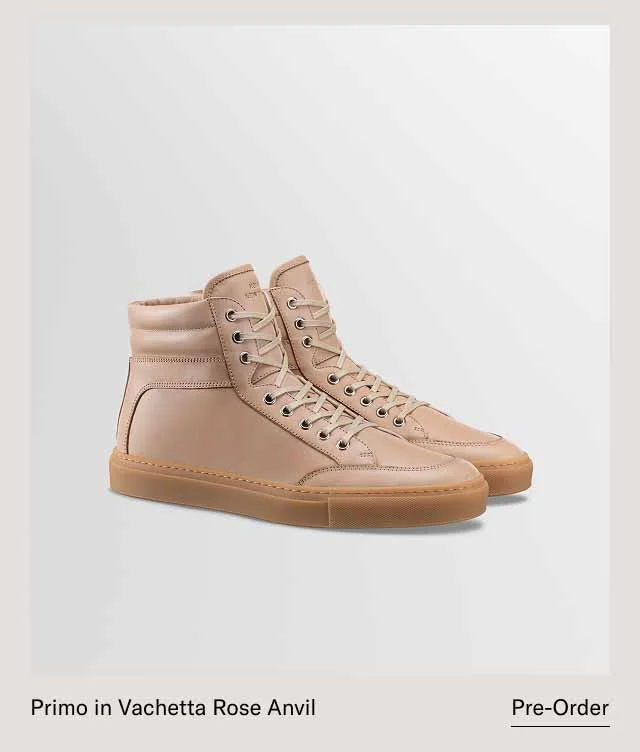 Primo in Vachetta Rose Anvil Pre-Order