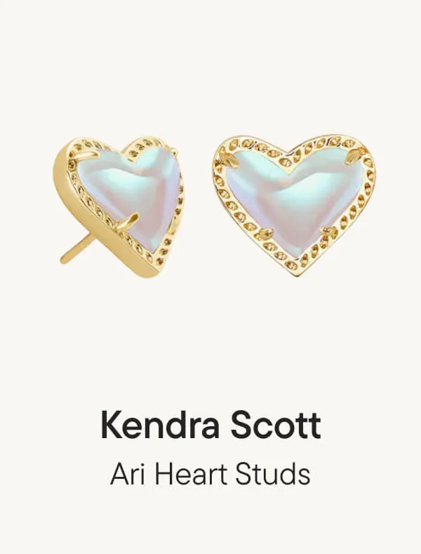 Ari Heart Studs