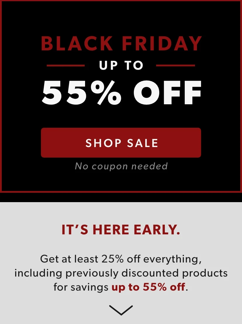 Black Friday starts early! Save up to 55% off. One size fits most for our bestselling belts. Black Friday starts early! Save up to 55% off. One size fits most for our bestselling belts.