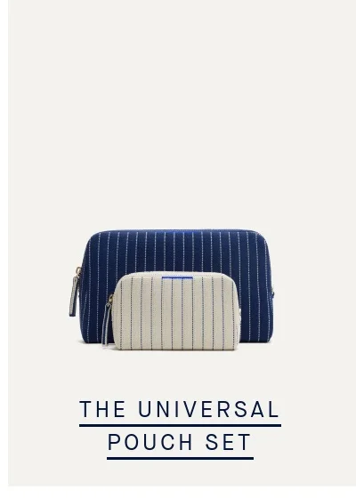 THE UNIVERSAL POUCH SET THE UNIVERSAL POUCH SET