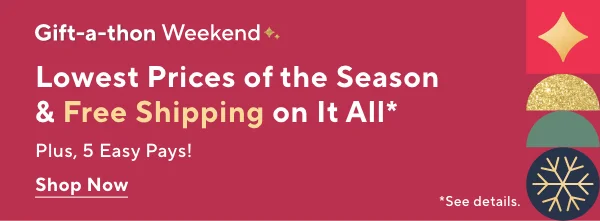 Free Shipping on it all