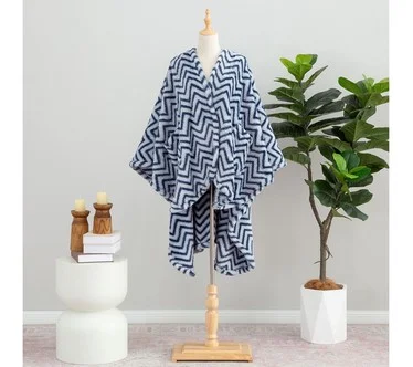 Berkshire Spaloft Classic Herringbone Wearable Throw