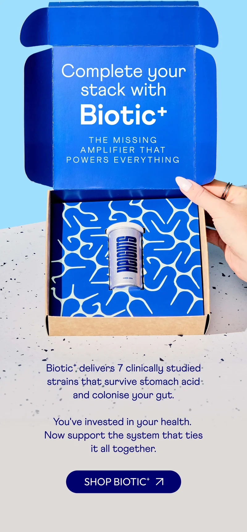 Complete your stack with Biotic⁺