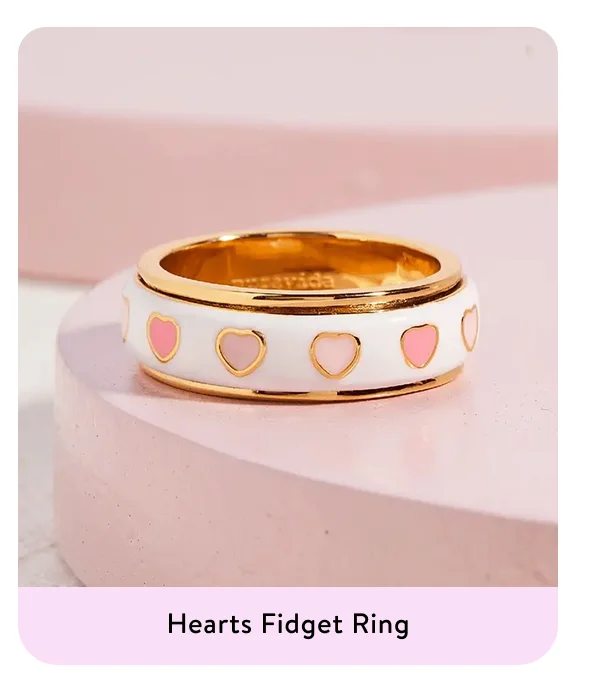 Hearts Fidget Ring