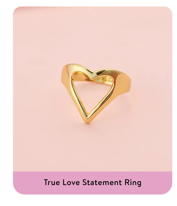 True Love Statement Ring