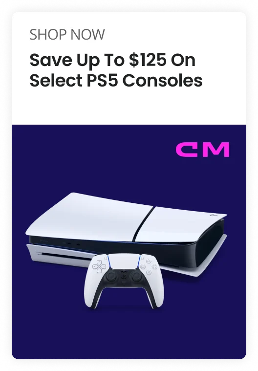 SSHOP NOW Save Up To $125 On Select PS5 Consoles