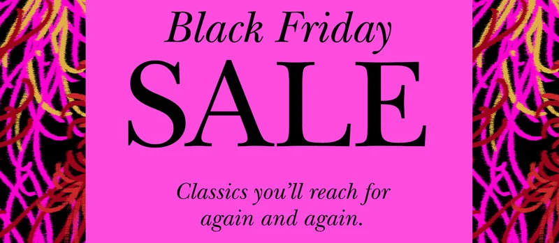 Black Friday Sale