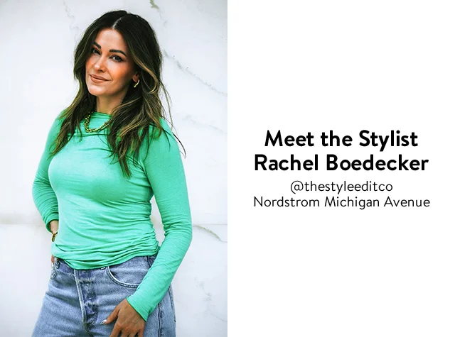 Nordstrom stylist Rachel Boedecker.