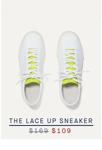 THE LACE UP SNEAKER