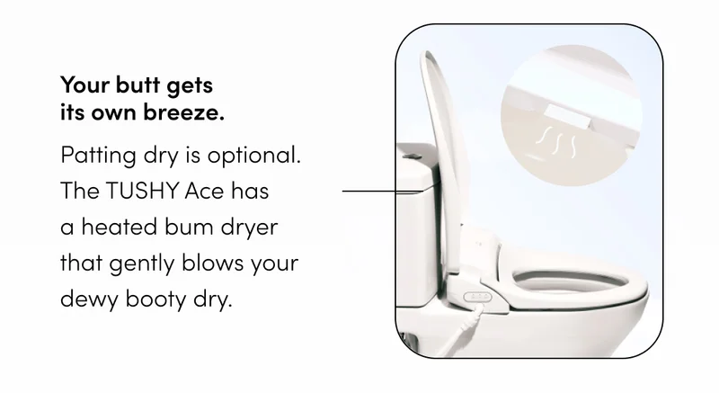 HEATED BUM DRYER