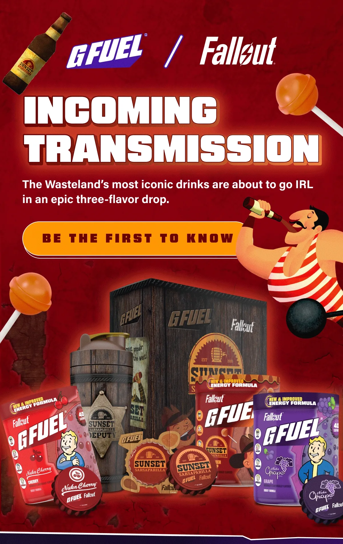 G Fuel | Fallout - Be the first to know