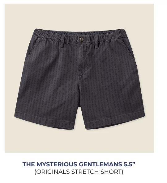 Originals Stretch Short: The Mysterious Gentlemans 5.5"
