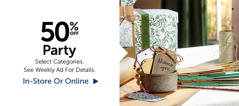 50% Off Party
