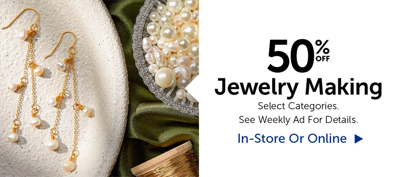 50% Off Jewelry Making
