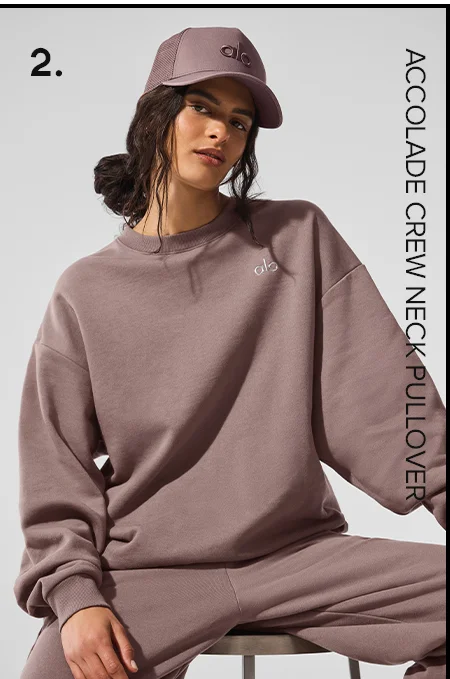 ACCOLADE CREW NECK PULLOVER