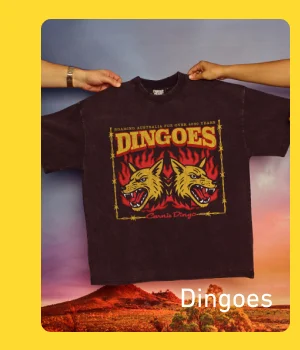 Territory Dingoes Oversized Tee