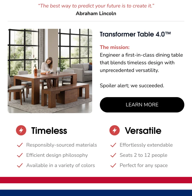 Transformer Table 4.0